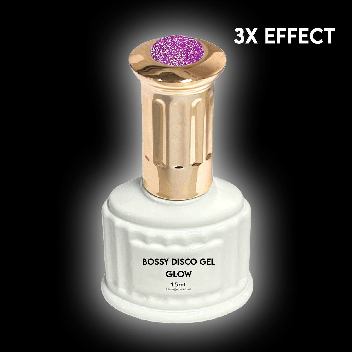 BOSSY 3X EFFECT GLOW Disco Reflective Gel 43