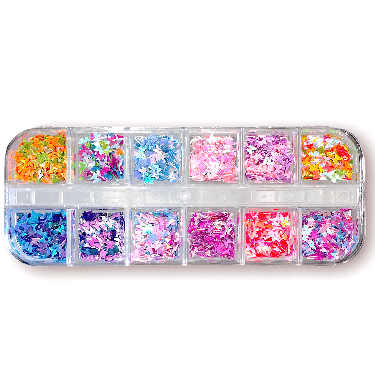 JNBS Glitter Sequin Butterfly (Set of 12 Grids)