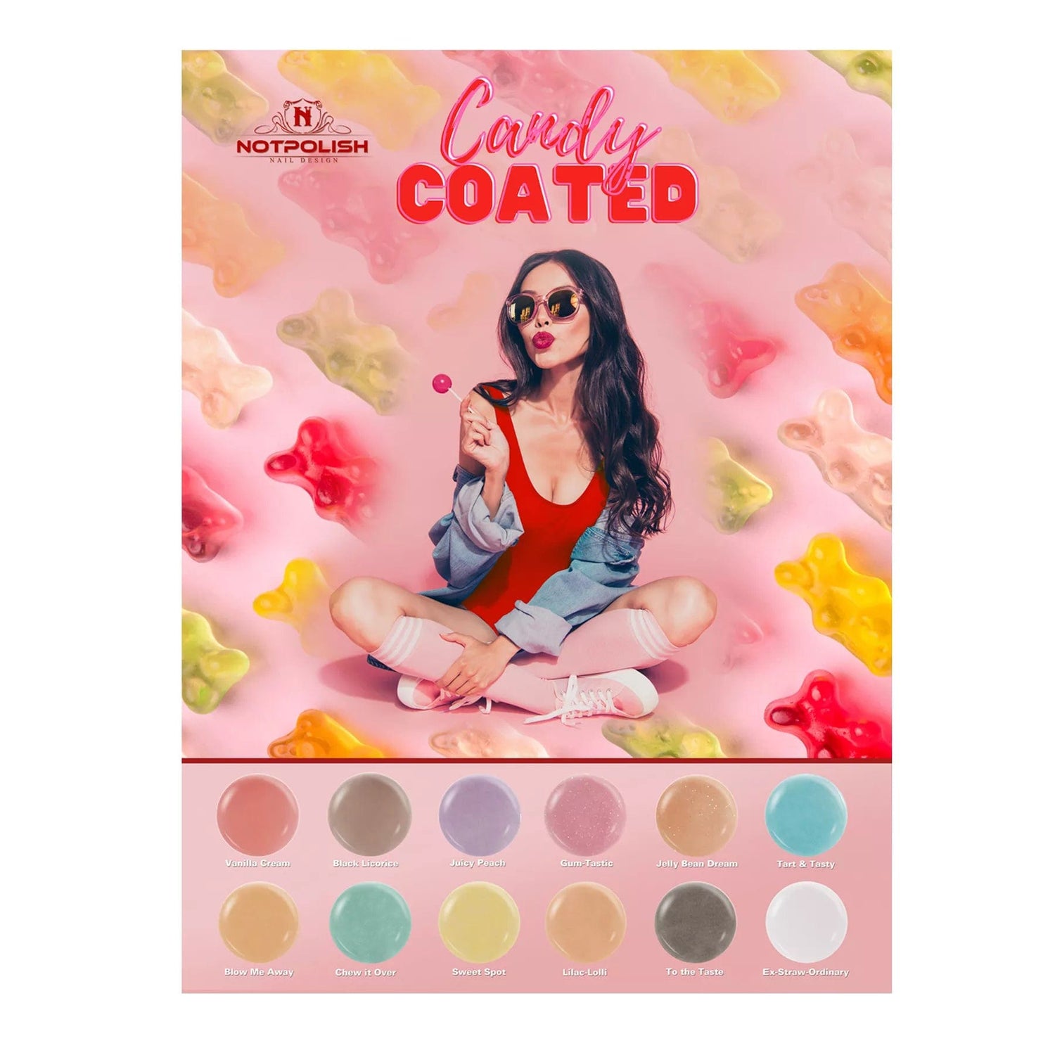 NOTPOLISH Powder Collection Candy Coated Jelly