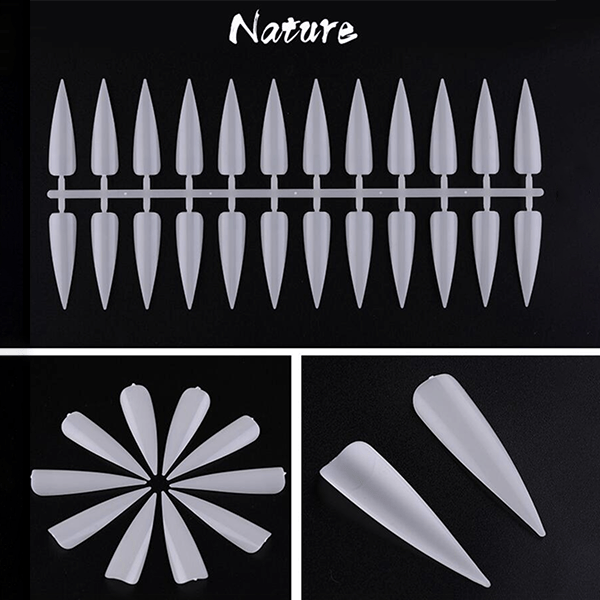 JNBS Nail Swatch Sample Display Stiletto (Pack of 240pcs)