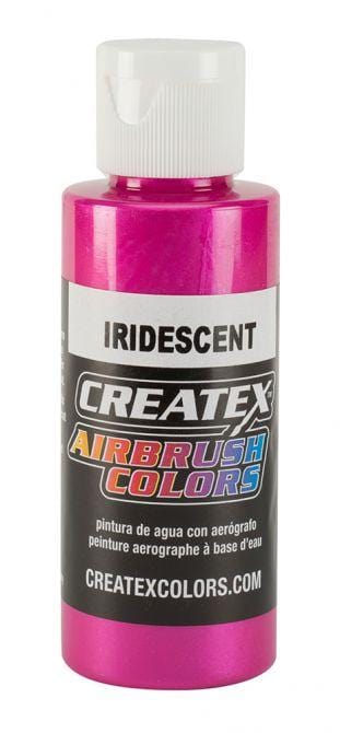 IWATA CREATEX AIRBRUSH COLOR 2oz Iridescent Fuchsia