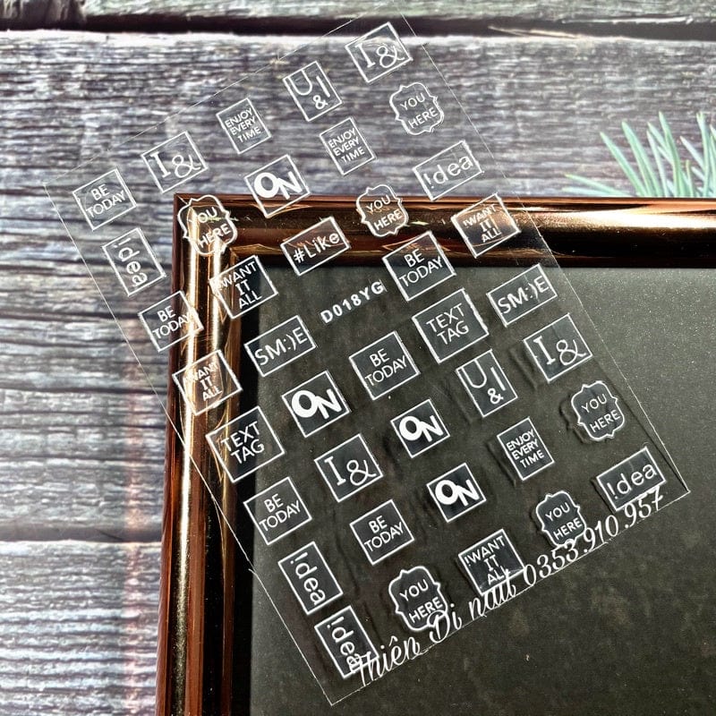 JNBS Nail Sticker Glow In The Dark