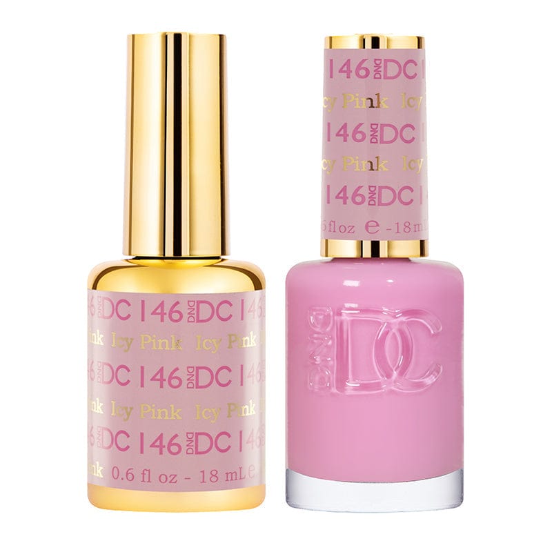 DND DC Duo Gel Matching Color 146 Icy Pink
