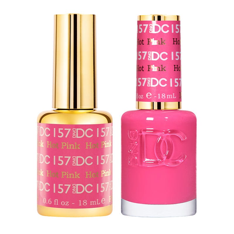 DND DC Duo Gel Matching Color 157 Hot Pink