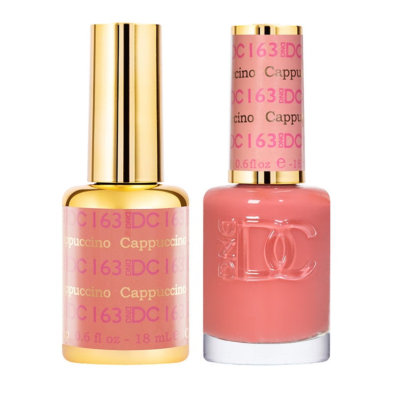 DND DC Duo Gel Matching Color 163 Cappuccino
