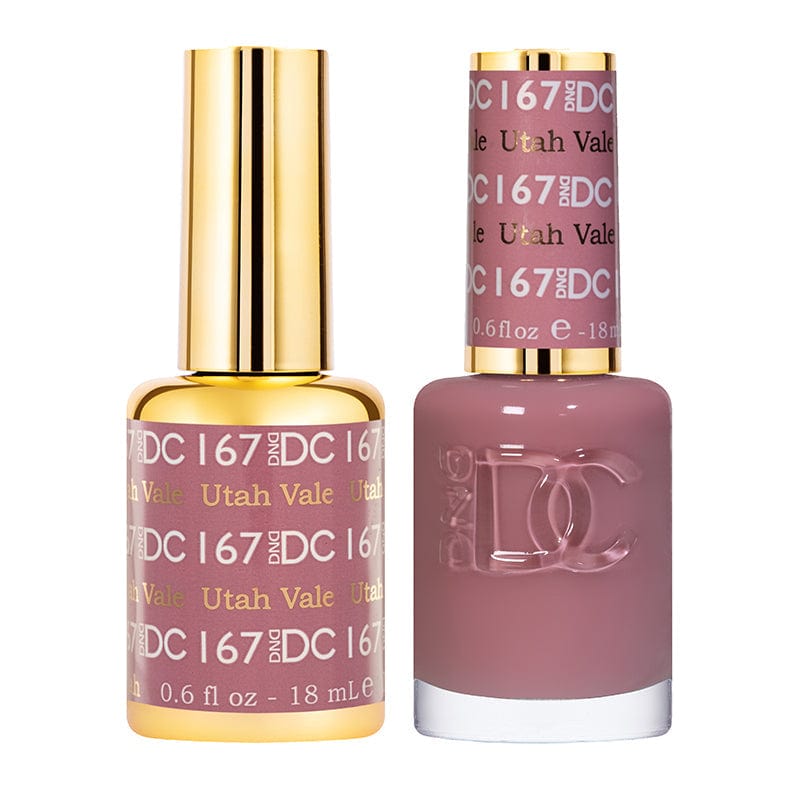 DND DC Duo Gel Matching Color 167 Utah Vale