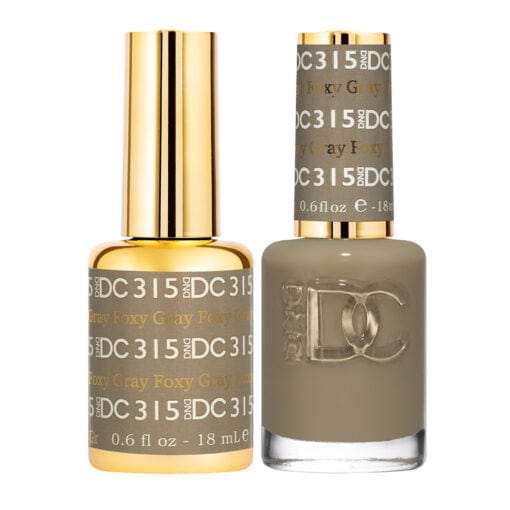DND DC Duo Gel Matching Color 315 Foxy Gray