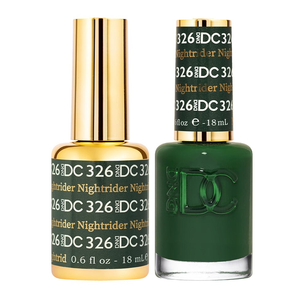 DND DC Duo Gel Matching Color 326 Nightrider