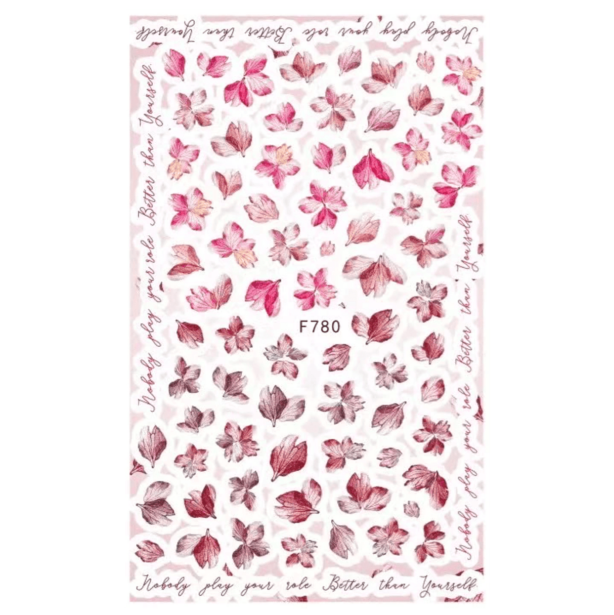 JNBS Nail Sticker Flowers Version 2