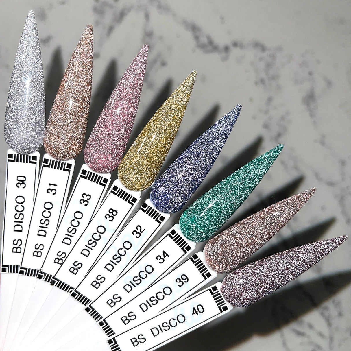 BOSSY 3X EFFECT GLOW Disco Reflective Gel EASTER Collection