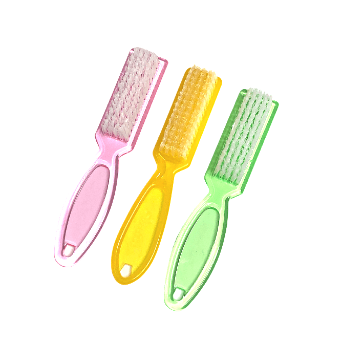 JNBS Mini Mani Pedi Cleansing Scrub Brush Assorted Colors (1pc)