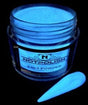 NOTPOLISH 2-in-1 Powder (Glow In The Dark) - G16 Clear Aqua - Jessica Nail & Beauty Supply - Canada Nail Beauty Supply - Glow In The Dark