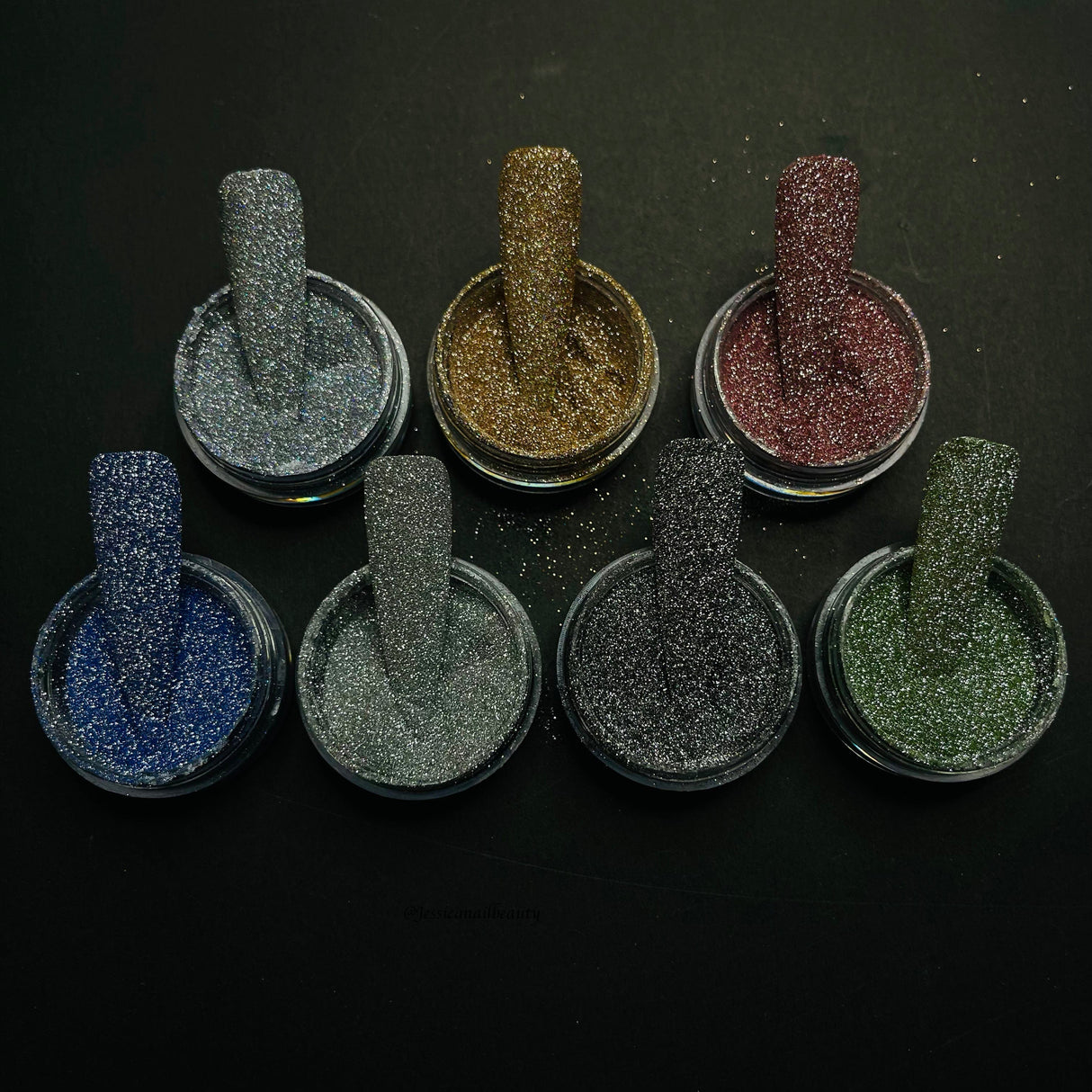 BOSSY Disco Reflective Dust Glitter Powder (2g) 02 SAFFIRE