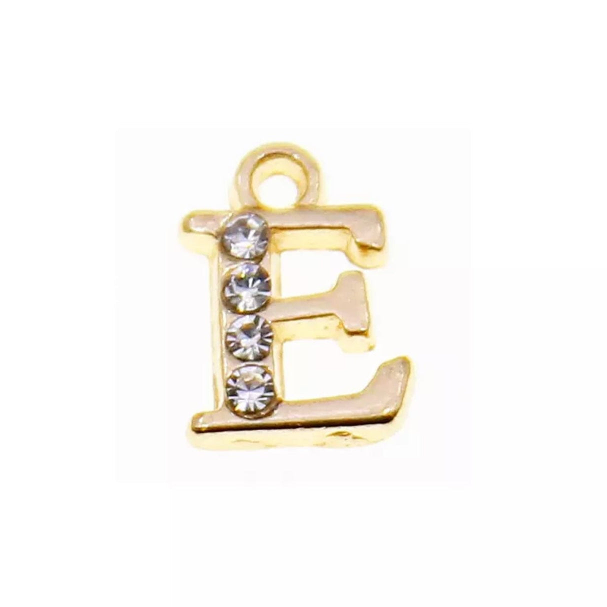 JNBS Nail Piercing Charm 08 Gold Alphabet/ Letter (2pcs)