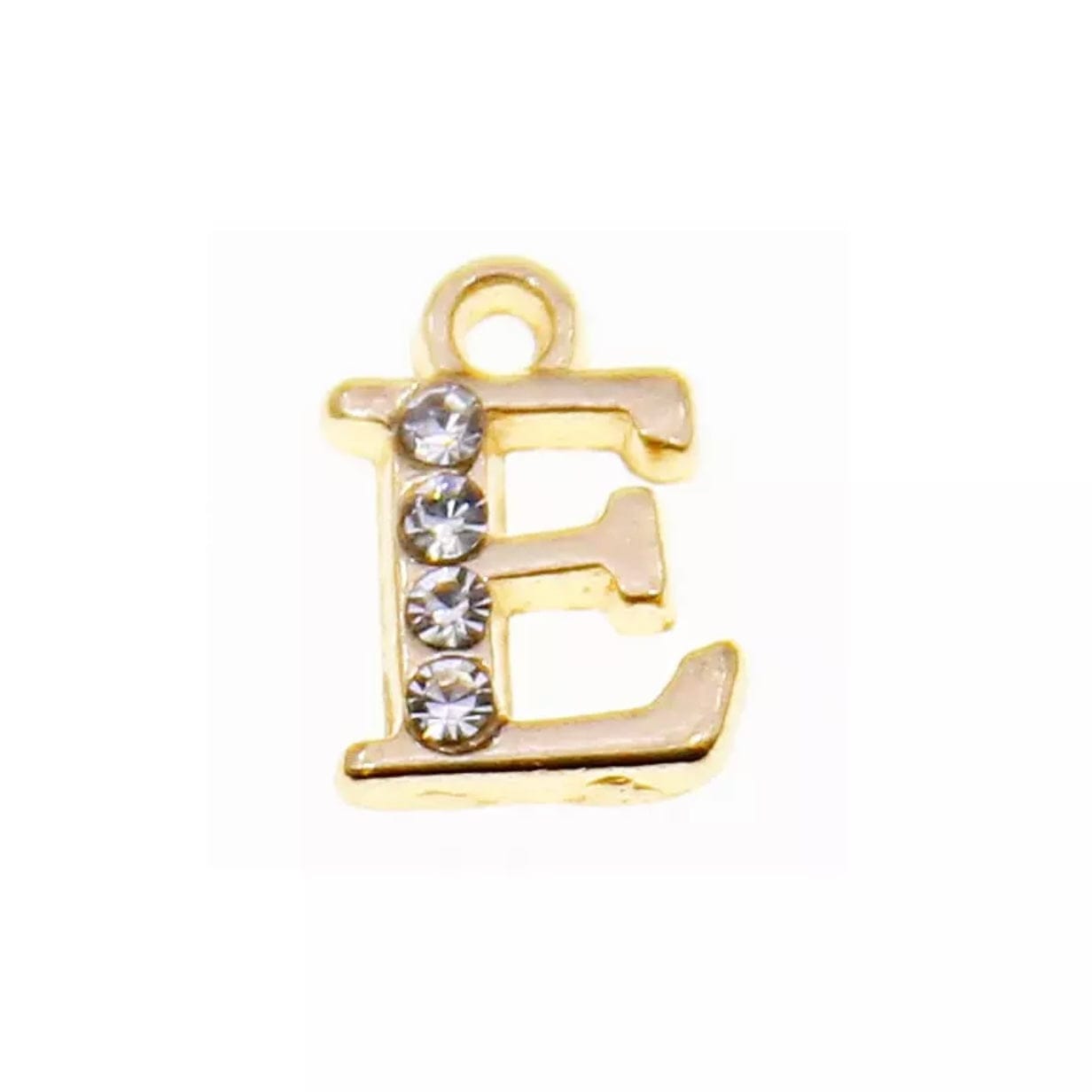 JNBS Nail Piercing Charm 08 Gold Alphabet/ Letter (2pcs)