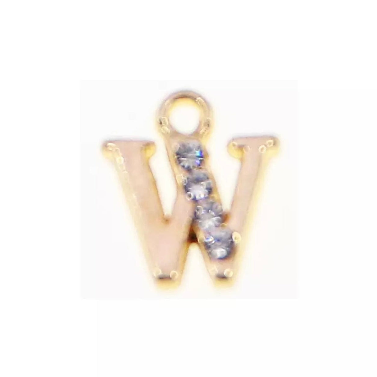 JNBS Nail Piercing Charm 08 Gold Alphabet/ Letter (2pcs)