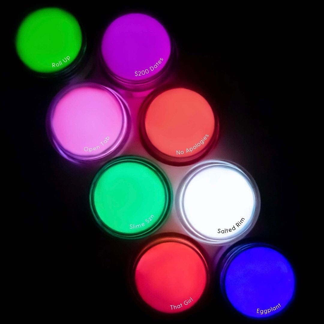 NOTPOLISH Powder Glow In The Dark Collection The Glow Up