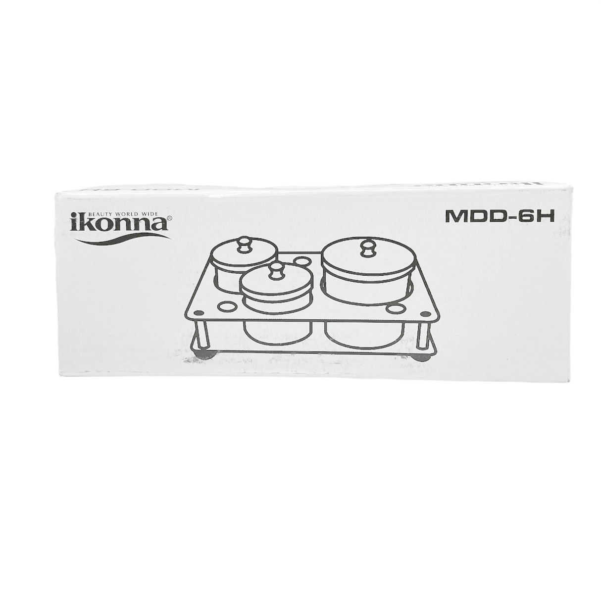 Ikonna Stainless Steel Empty Liquid Container With Lids (Set of 3pcs)