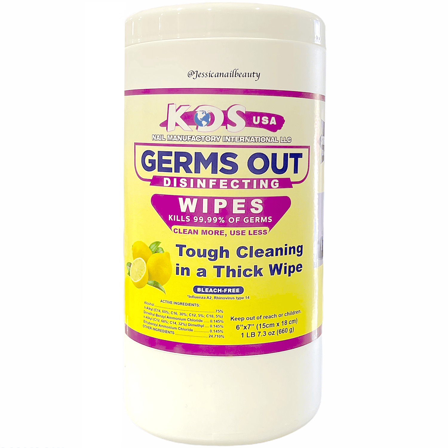 KDS Germs Out Disinfecting Wipes
