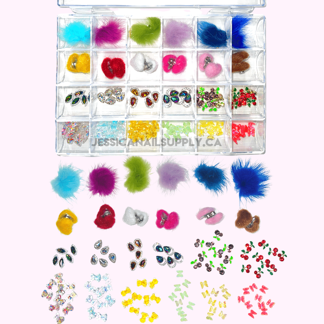 JNBS KAWAII CHARM BOX MIXED STYLE 2 24 SLOTS