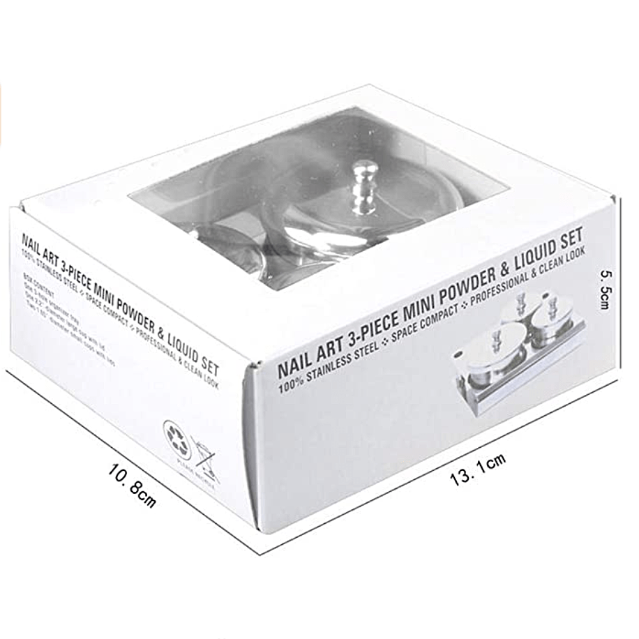 JNBS Empty Stainless Steel Liquid Container With Lids