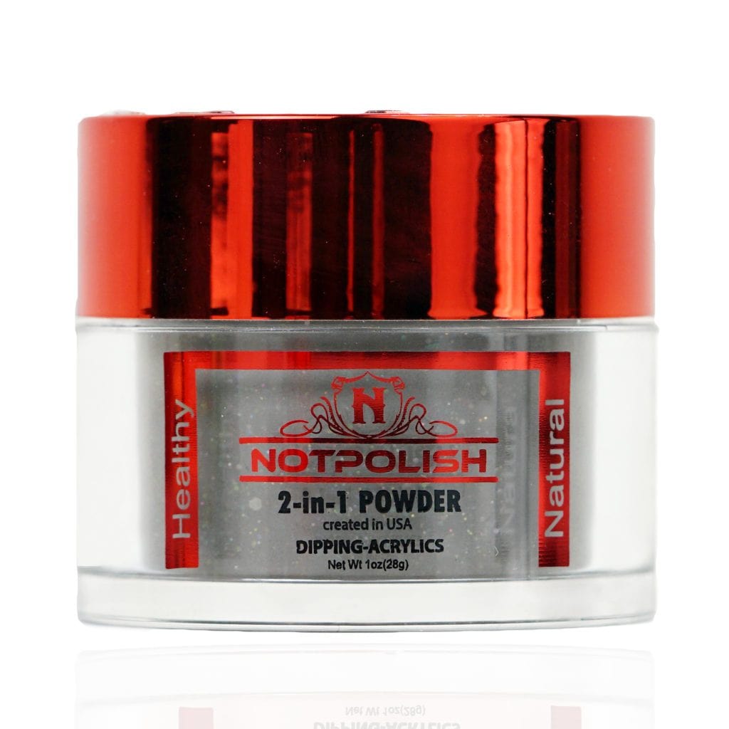 Notpolish Powder Oh My Glitter OMG 18 Black Magic