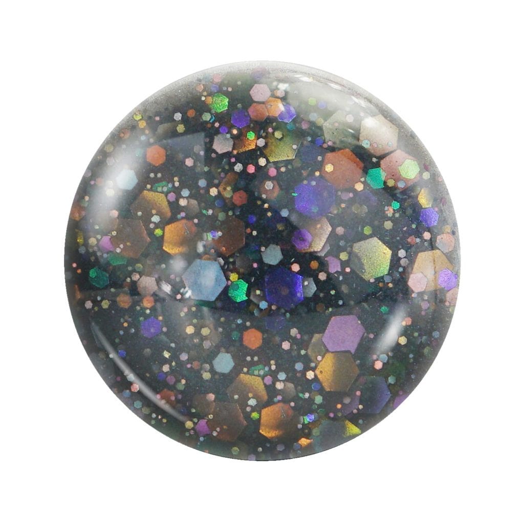 Notpolish Powder Oh My Glitter OMG 18 Black Magic