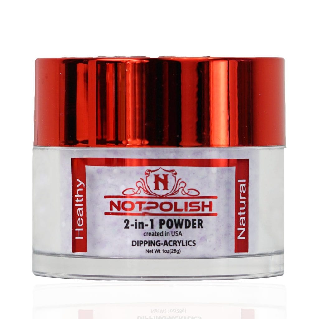 Notpolish Powder Oh My Glitter OMG 41 Snow Bunny