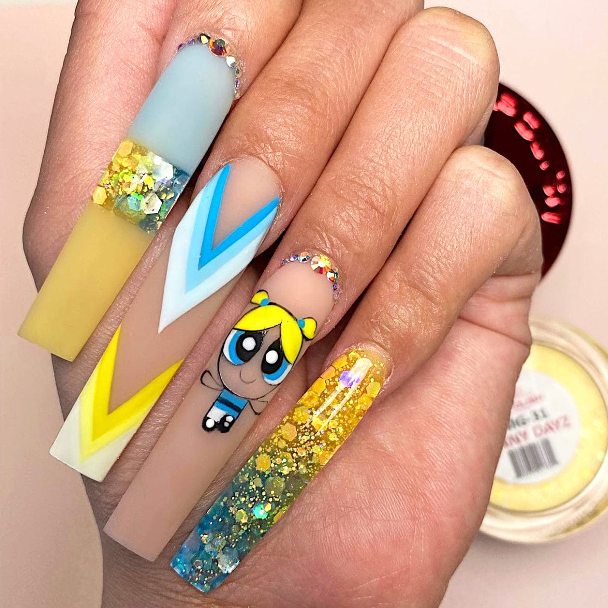 Notpolish Powder Oh My Glitter OMG 31 Sunny Dayz