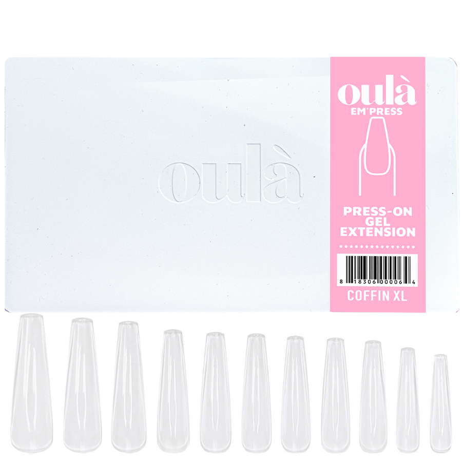 Oulà EM'PRESS Coffin XL Extra Long (Box of 360 Tips) - Old Version