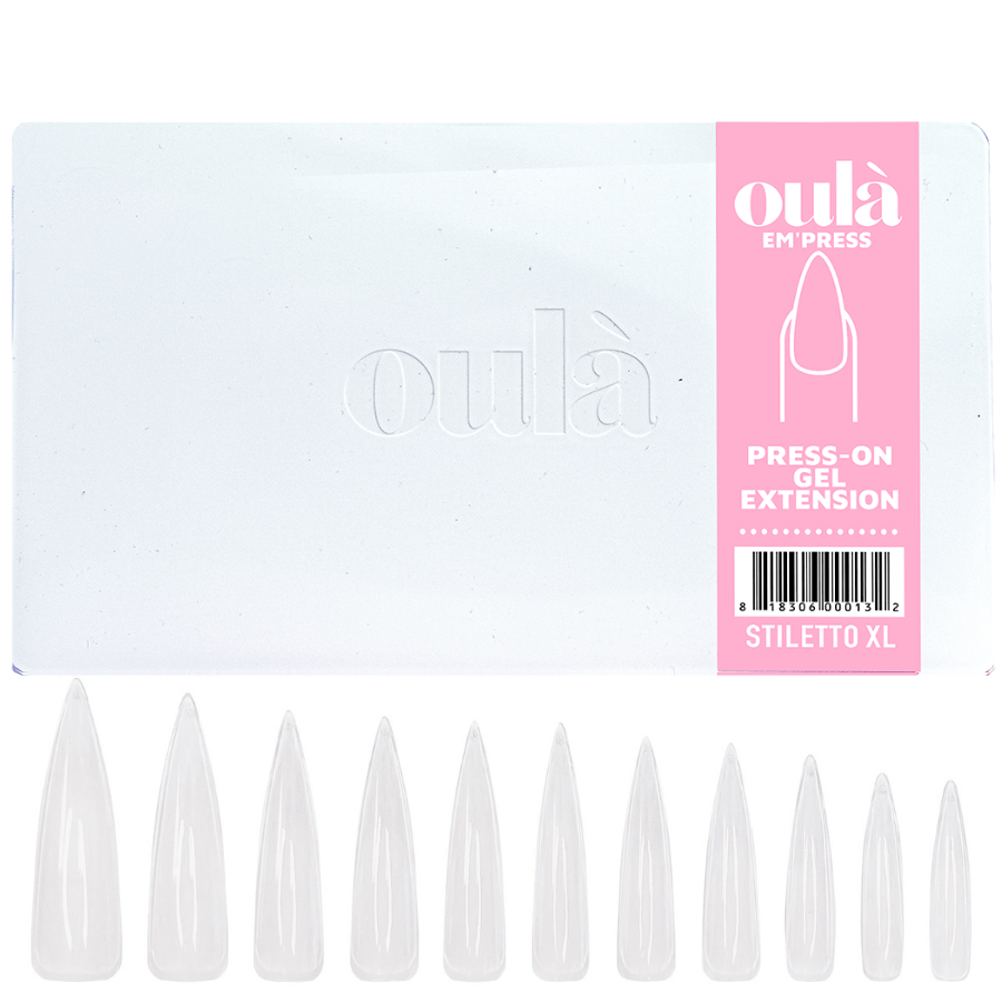 Oulà EM'PRESS Stiletto XL Extra Long (Box of 360 Tips) - Old Version