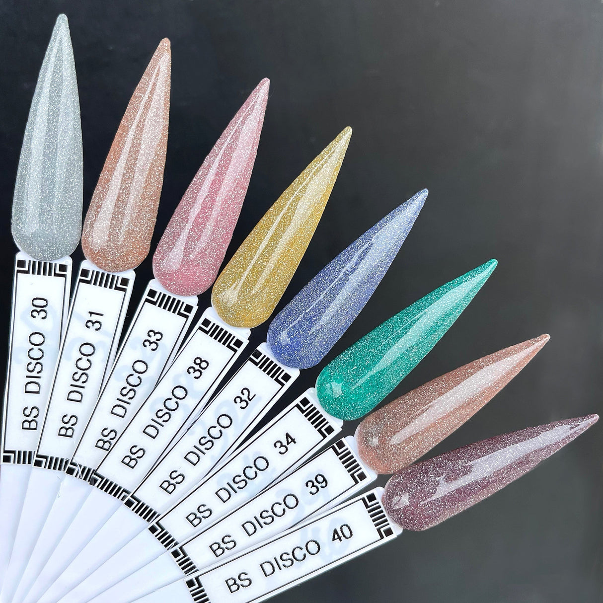 BOSSY 3X EFFECT GLOW Disco Reflective Gel EASTER Collection