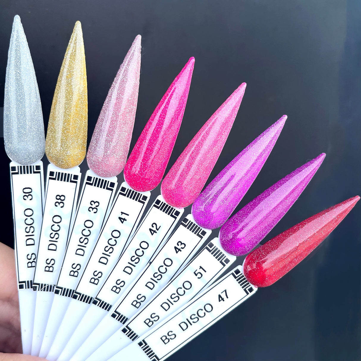 BOSSY 3X EFFECT GLOW Disco Reflective Gel ROSIE Collection