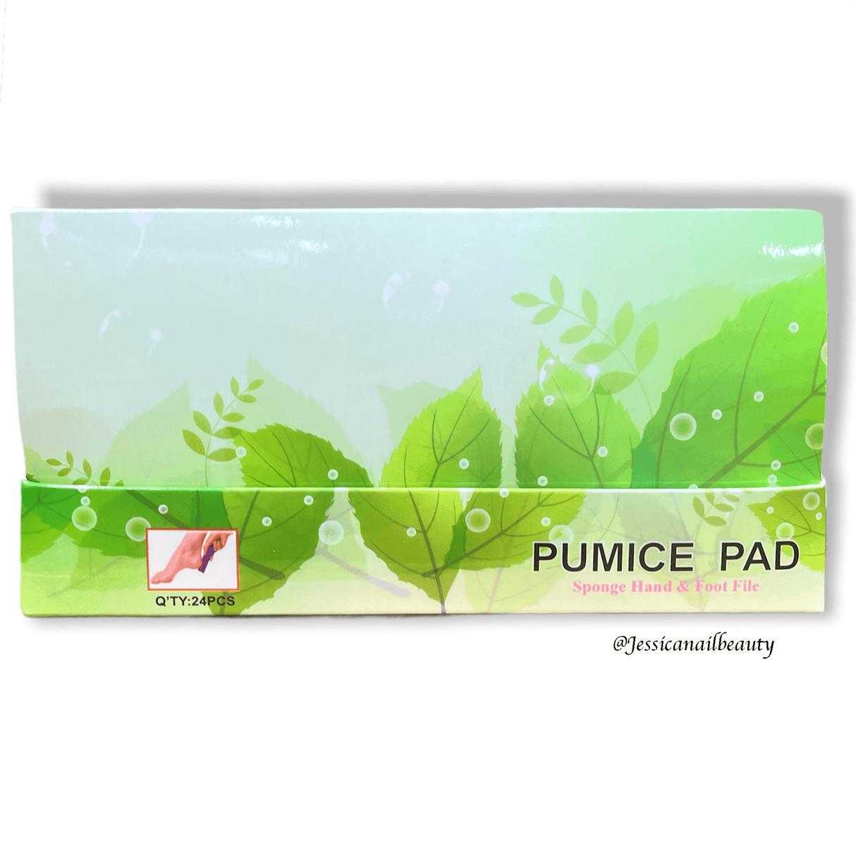 JNBS Foot File Pumice Pad Assorted Color