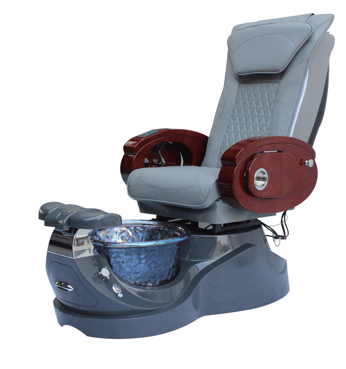 JNBS-08 - Rose Spa 1 Pedicure Spa Chair Grey (Please Call JNBS to Order)