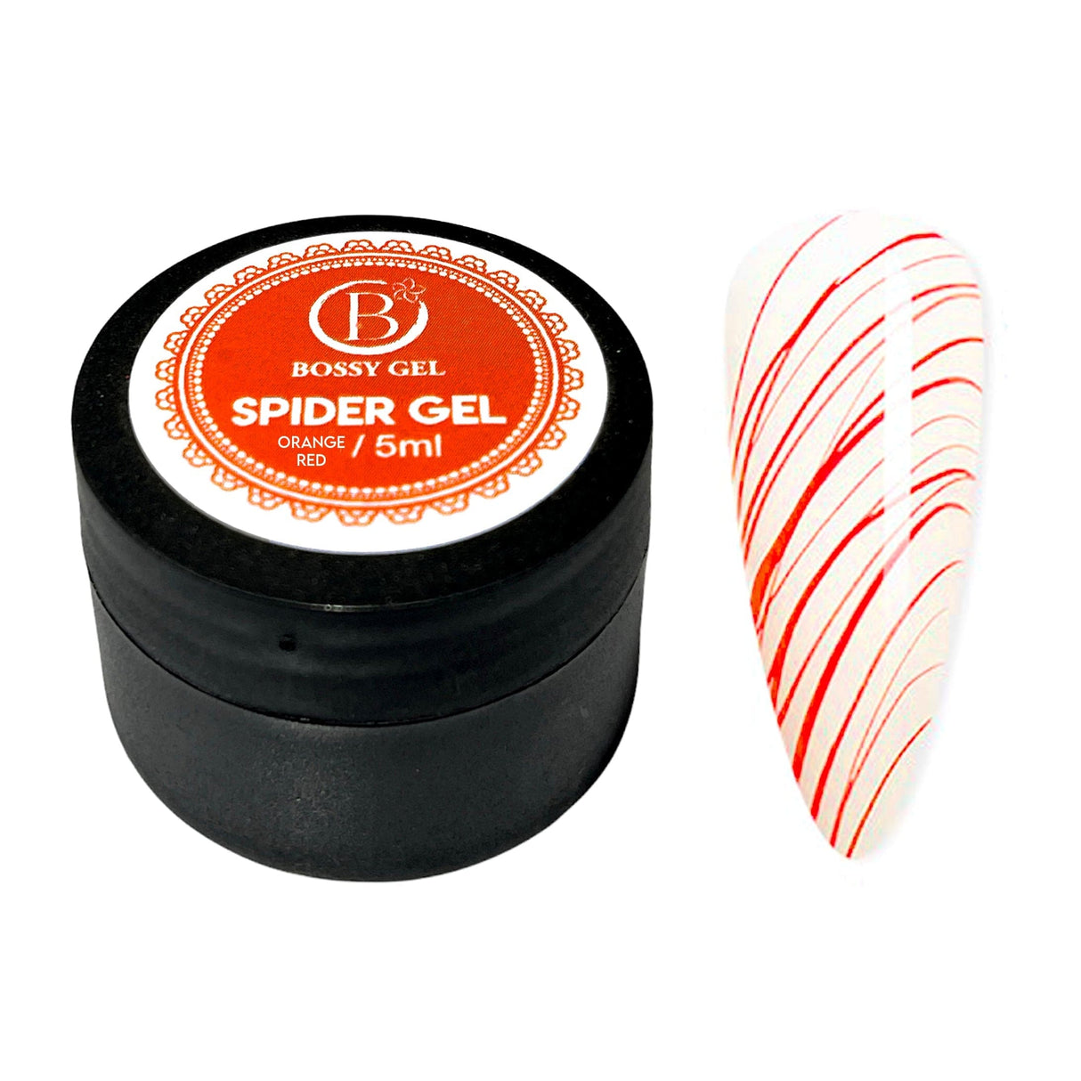 BOSSY Spider Gel (5ml) 09 Orange Red