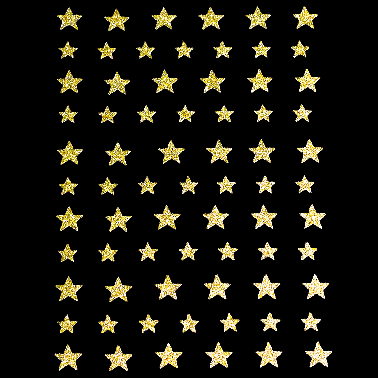 JNBS Nail Sticker Reflective Glitter