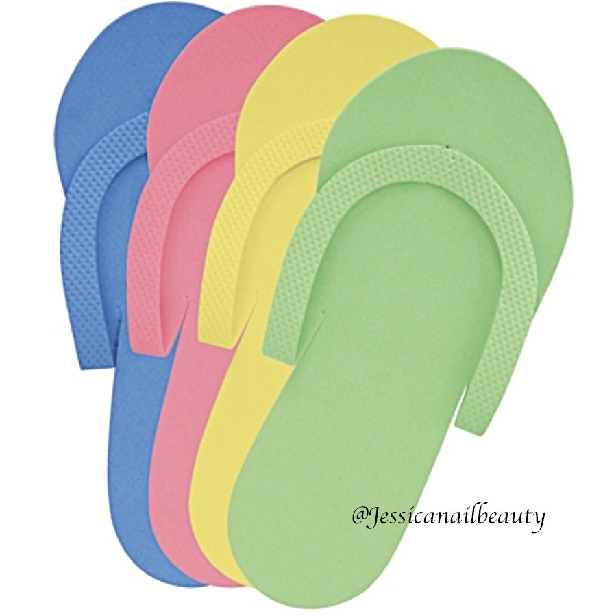 JNBS Disposable Flip Flop Foam Slipper (Assorted Colors/ Styles)