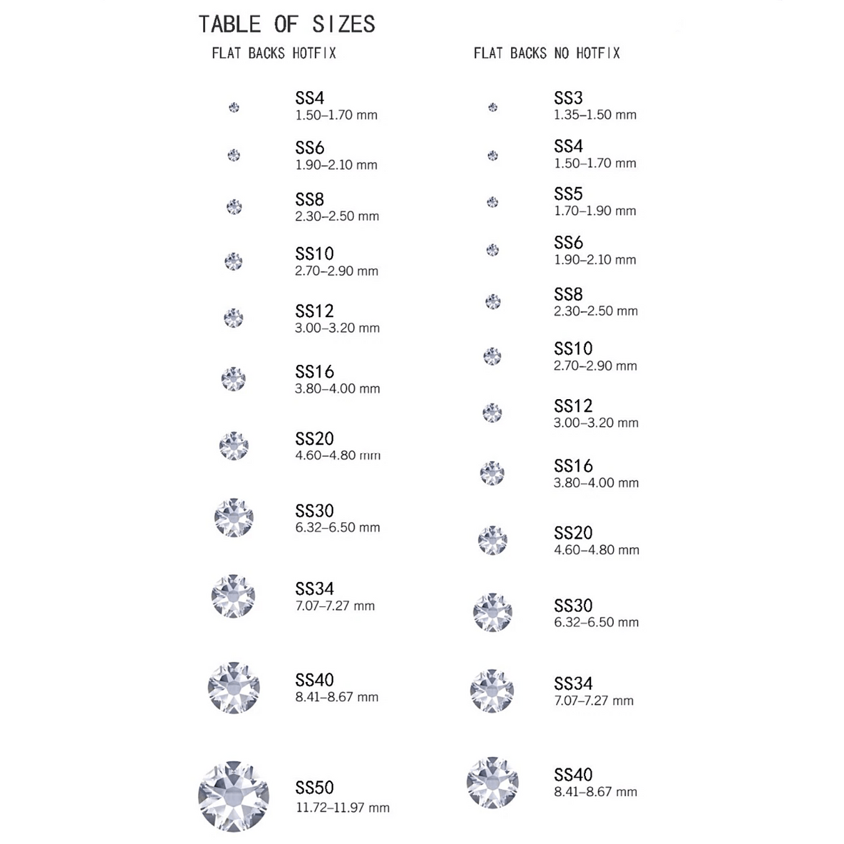 JNBS Crystal Rhinestone Trapeze Flatback Crystal AB
