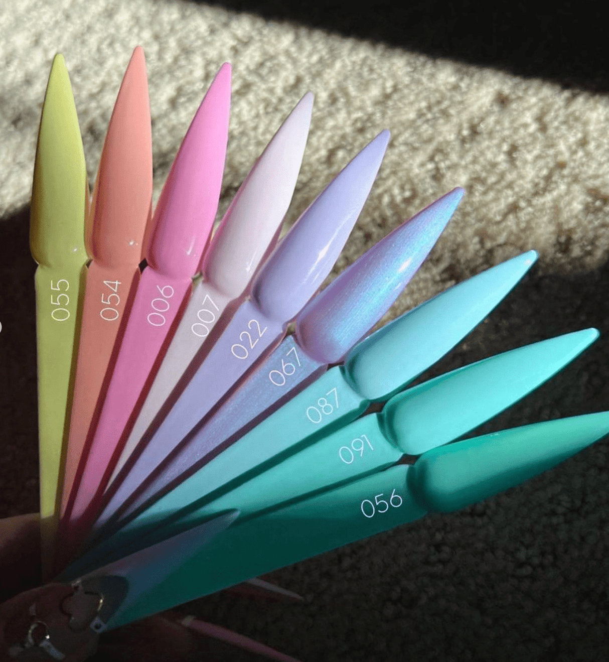 V Beauty Pure Gel Color Collection Pastel