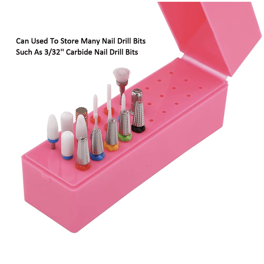 JNBS Carbide Drill Bit Holder Organizer Box (30 Holes)