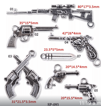 JNBS Nail Charm Weapon