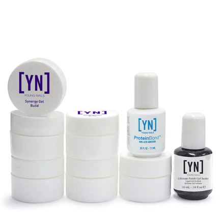 Young Nails Synergy Gel Trial Kit (8Pcs)