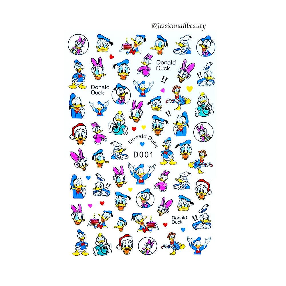 JNBS Nail Sticker Cartoon Version 2