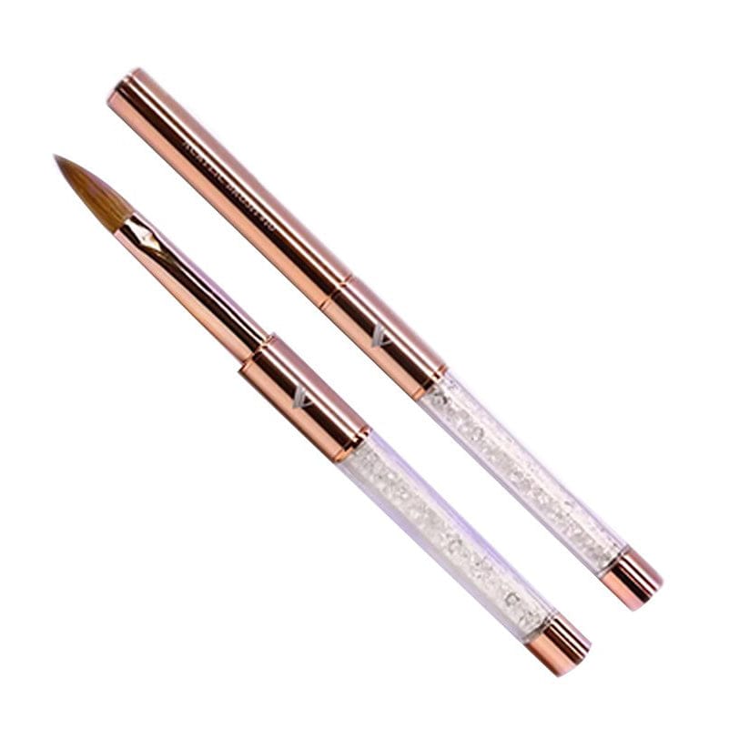 V Beauty Pure Rose Gold Edition Kolinsky Acrylic Brush