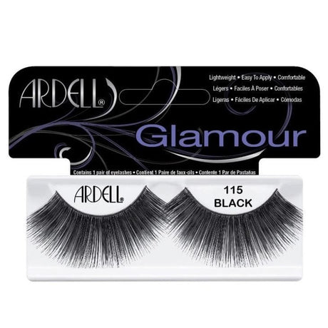 Ardell Eyelashes - Glamour Black Strip #115 - Jessica Nail & Beauty Supply - Canada Nail Beauty Supply - Strip Lash