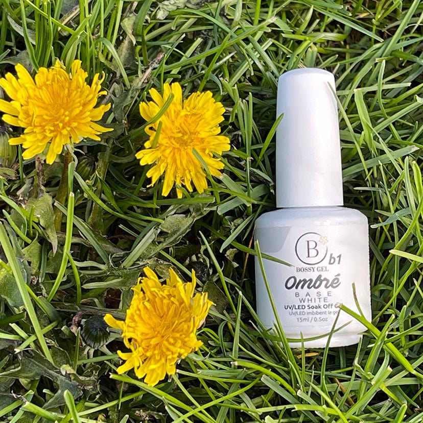 Bossy Gel Polish Ombre b1 Base White