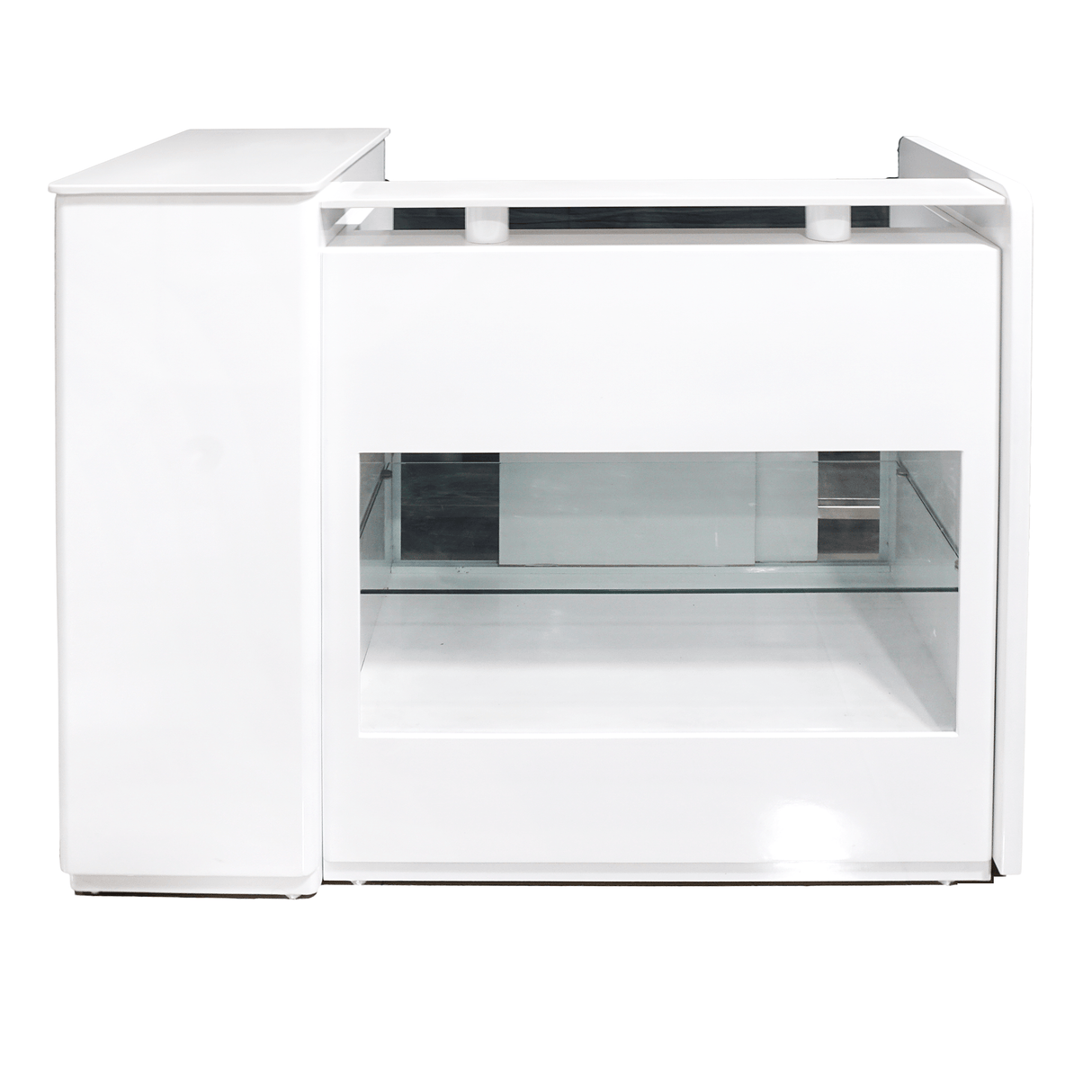 JNBS Nail Desk Reception Style 03 White (Please Call JNBS to Order)