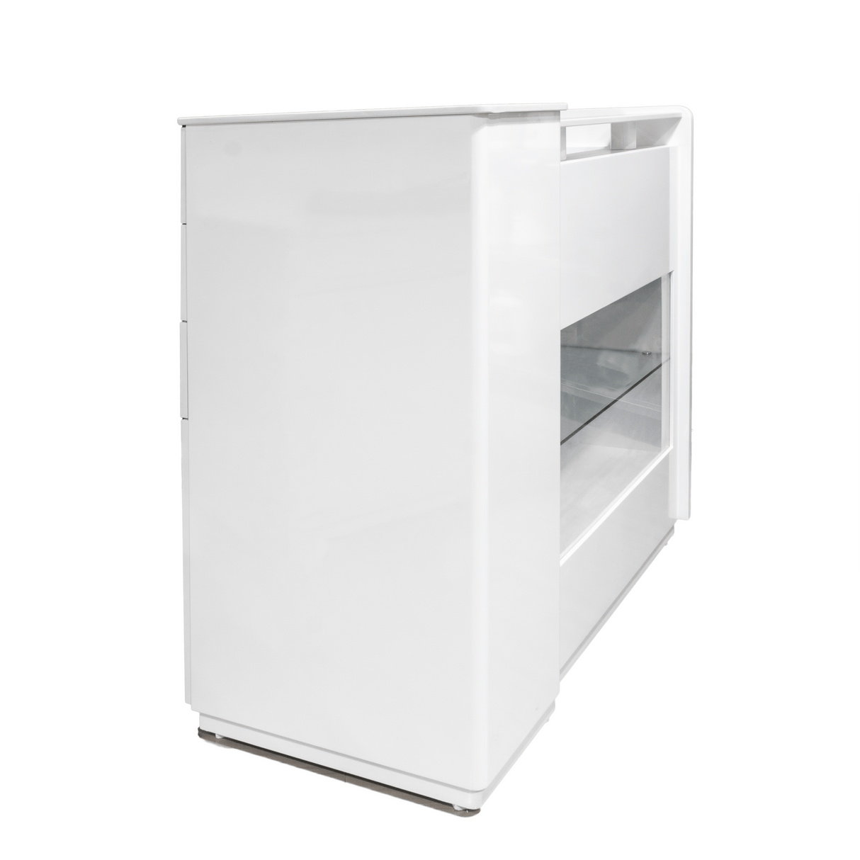 JNBS Nail Desk Reception Style 03 White (Please Call JNBS to Order)