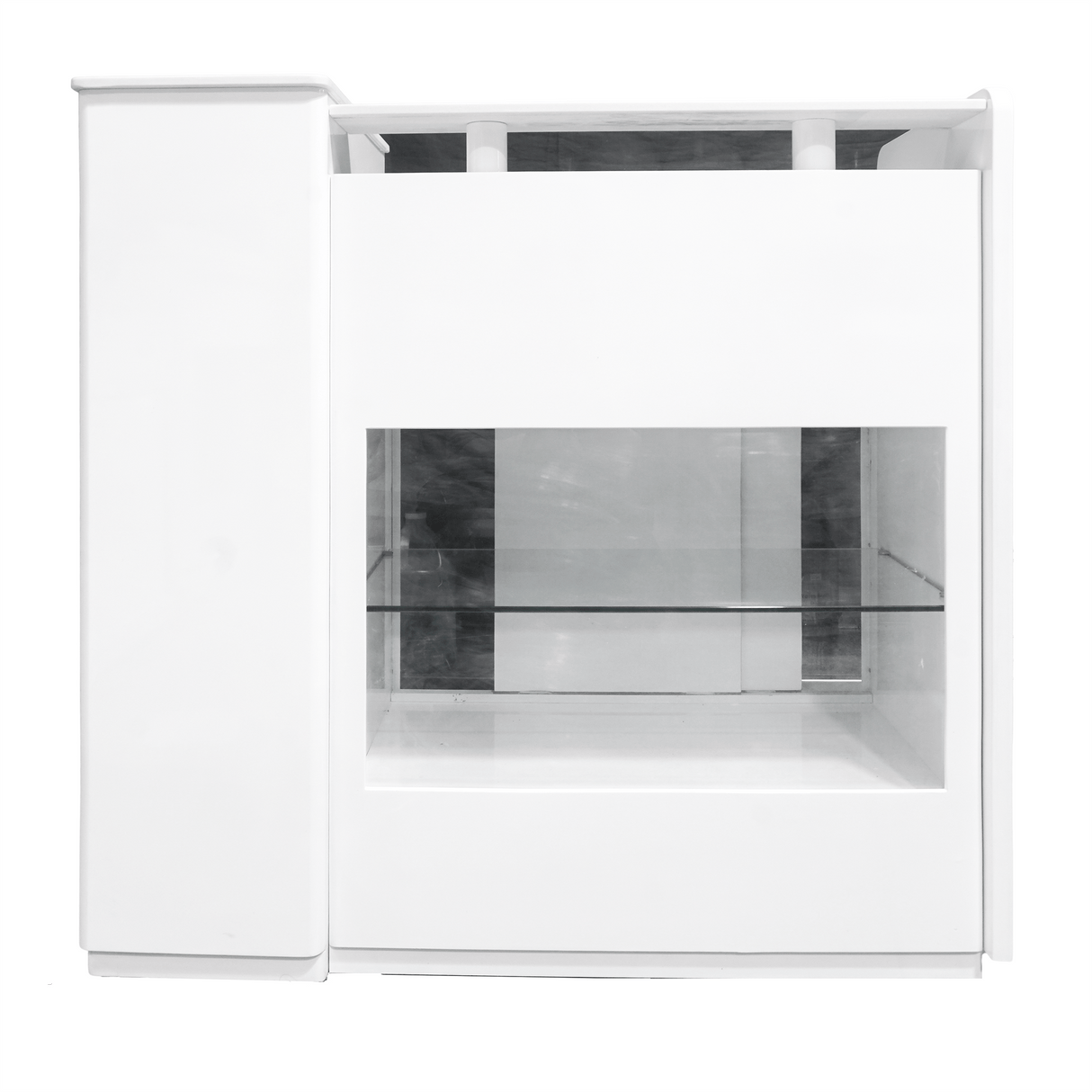 JNBS Nail Desk Reception Style 03 White (Please Call JNBS to Order)